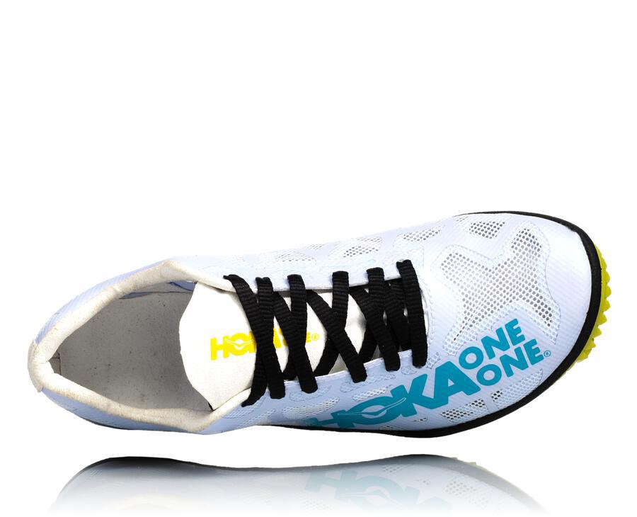 Hoka One One Çivili Koşu Ayakkabısı Kadın Beyaz - Rocket X - BV9361407